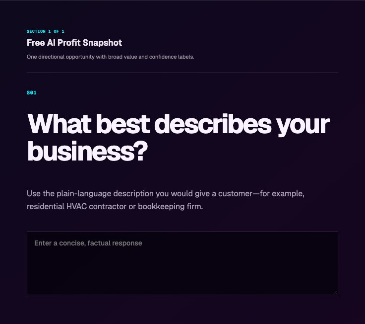 AIDIS AI Assessment: Actual assessment question · Unreleased local development preview